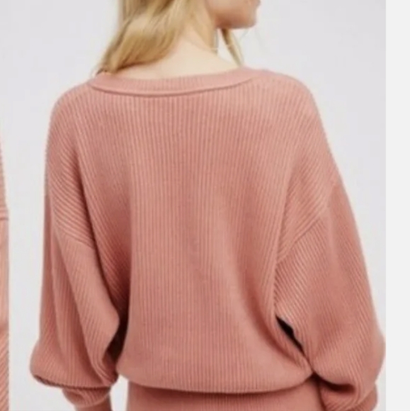 Free People Allure Sweater Dusty Rose/Pink XS/S - Picture 11 of 11